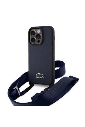 کاور و قاب سرمه ای iPhone 15 Pro Lacoste - کد 794359264