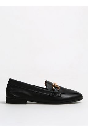 کفش لوفر مشکی زنانه پاشنه کوتاه (1 - 4 سانتی متر) Fabrika - کد 794478012