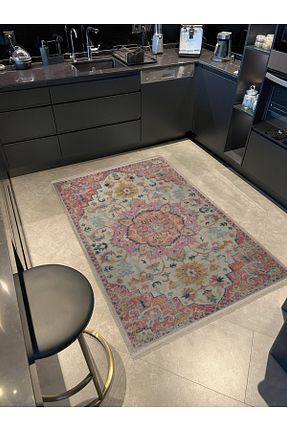 فرش رنگی قابل شستشو Rugs Modern Halı - کد 794564348