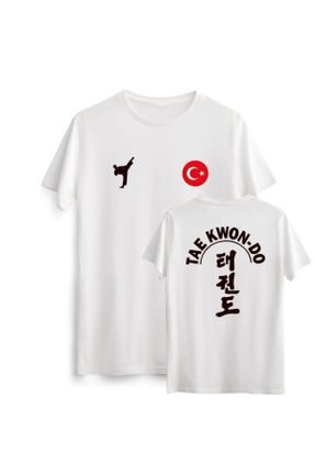 تی شرت سفید زنانه اورسایز یقه گرد کد 794705447