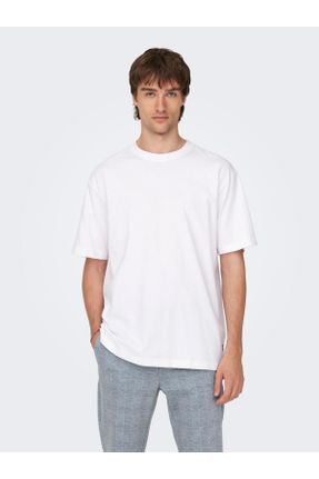 تی شرت سفید مردانه سایز بزرگ کد 794834918
