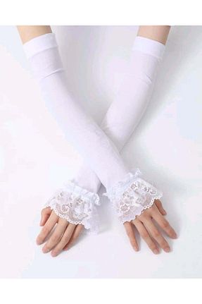 دستکش سفید زنانه لیکرا Genel Markalar - کد 794854461