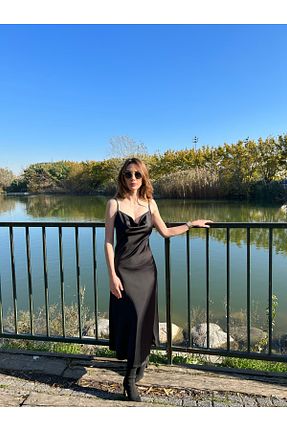لباس مشکی زنانه بافتنی Kels - کد 769277505
