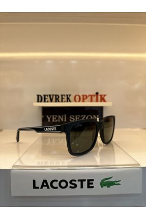 عینک آفتابی طوسی مردانه UV400 Lacoste - کد 752370748