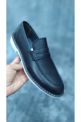 کفش کلاسیک مشکی مردانه چرم طبیعی پاشنه کوتاه ( 4 - 1 cm ) پاشنه نازک کد 795065636
