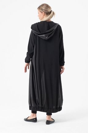 کلاه و ابایا مشکی زنانه بافتنی FABQA - کد 266322177