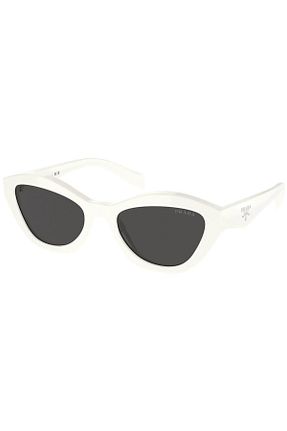 عینک آفتابی سفید زنانه UV400 Prada - کد 794671957
