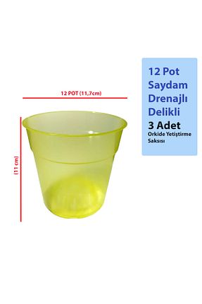 گلدان زرد Orkide Yetiştirme - کد 795633425