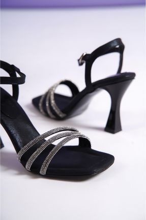 کفش پاشنه بلند کلاسیک مشکی زنانه پاشنه نازک پاشنه متوسط ( 5 - 9 cm ) کد 795192620