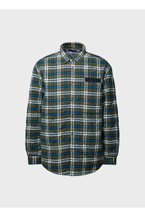 پیراهن سبز مردانه اسلیم فیت Tommy Hilfiger - کد 795251102