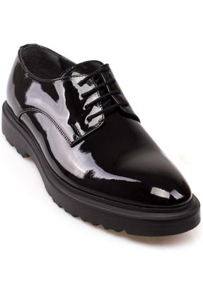 کفش کلاسیک مشکی مردانه پاشنه متوسط ( 5 - 9 cm ) کد 795364343