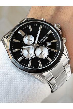 ساعت مچی طوسی مردانه 41-45 میلی متر Ferrucci - کد 754929333