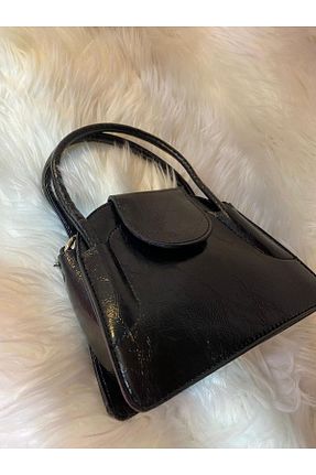 کیف دوشی مشکی زنانه چرم مصنوعی Bella - کد 795712865