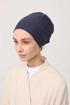 کلاه شنای حجاب سرمه ای زنانه faral - کد 233770051