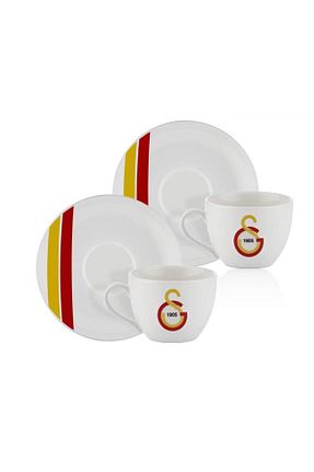فنجان قهوه قرمز 2 نفره Galatasaray - کد 744030332