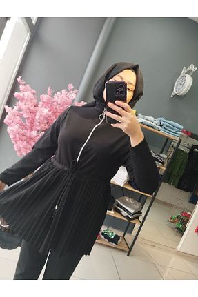 ست بالاتنه و پائین تنه مشکی زنانه بافتنی Merycey - کد 795497391