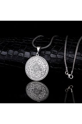 گردنبند نقره طوسی زنانه 925 عیار Tesbihsepetim - کد 795686754