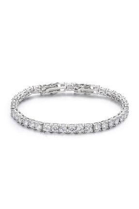 دستبند نقره رنگی زنانه 925 عیار Monemel - کد 795715515