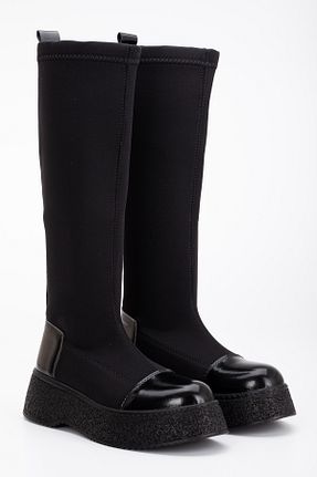 چکمه مشکی زنانه لیکرا SUENO SHOES - کد 795146282