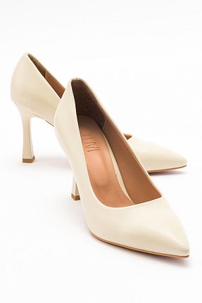 کفش استایلیتو نباتی پاشنه نازک luvishoes - کد 795286141