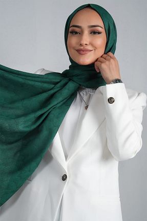 شال سبز زنانه ویسکون Esarp Center - کد 795602442