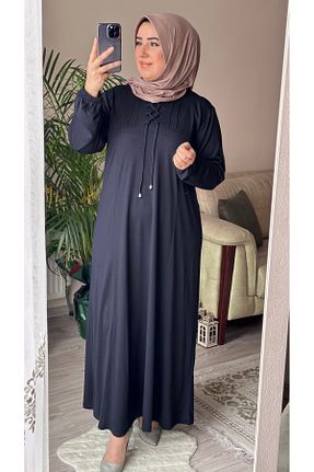 لباس سرمه ای زنانه بافت TDYtrendy Giyim - کد 795535250