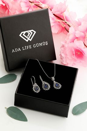 ست نقره زرد زنانه زیرکن ADA LİFE GÜMÜŞ - کد 742829600