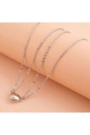 گردنبند جواهر رنگی زنانه Hediye Vakti - کد 795663822