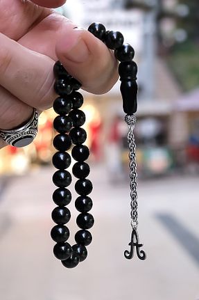 تسبیح مشکی سنگ اولتو Tesbihcibaba - کد 66698678