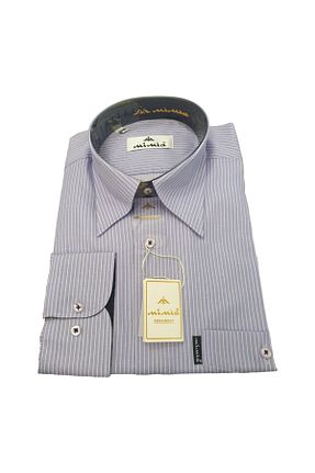 پیراهن سایز بزرگ بنفش مردانه سایز بزرگ Mimka - کد 795970998