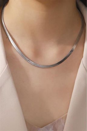 گردنبند استیل زنانه فولاد ( استیل ) کد 795997322