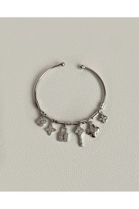 دستبند جواهر زنانه برنز کد 795984284
