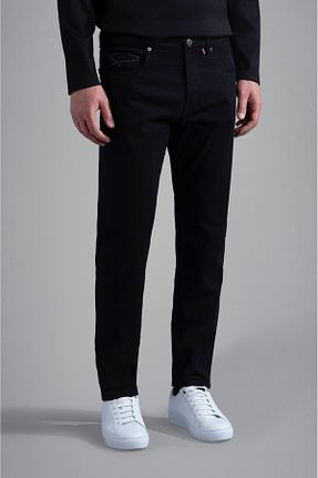 شلوار جین سایز بزرگ مشکی مردانه Straight Paul&Shark - کد 796047593