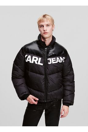 کاپشن مشکی مردانه رگولار Karl Lagerfeld - کد 796174288