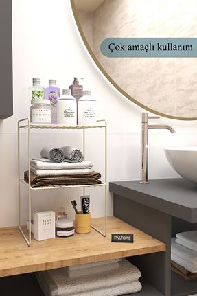 نظم دهنده حمام بژ فلزی moniev - کد 796204776