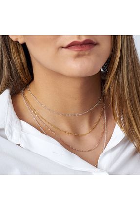 گردنبند نقره زنانه 925 عیار Takı Ustası - کد 795877543