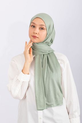 شال سبز زنانه ویسکون hijabchi - کد 795878026