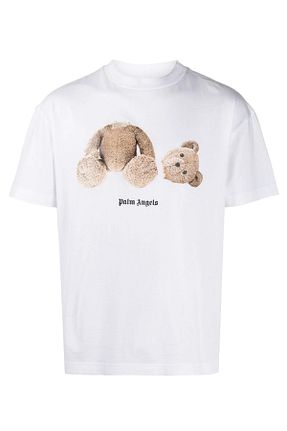 تیشرت سفید زنانه Loose Palm Angels - کد 103907206