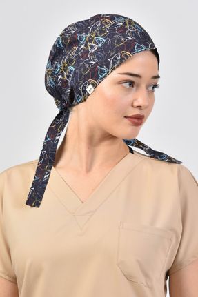 کلاه شنای اسلامی سرمه ای زنانه کد 85672472