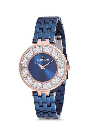 ساعت مچی سفید زنانه 31-35 میلی متر Daniel Klein - کد 50629512