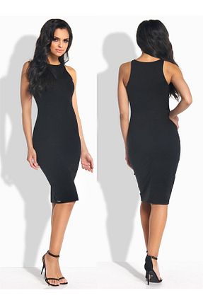 لباس مشکی زنانه بافتنی ModaLy Moda - کد 795854018