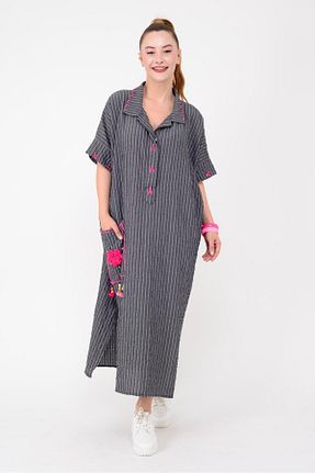 لباس طوسی زنانه بافتنی ZTO - کد 796007191