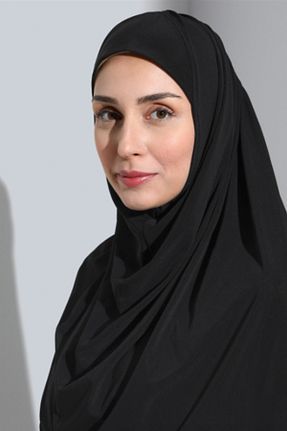 روسری مشکی پلی استر Vera - کد 796056808