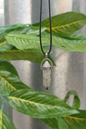 گردنبند جواهر قهوه ای زنانه سنگ TAUS STONE - کد 796072510
