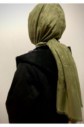 دستمال گردن خاکی زنانه پنبه ای İpekhan - کد 796510350