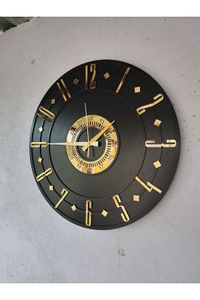 ساعت دیواری مشکی 50 * 50 AA Shop - کد 790615940
