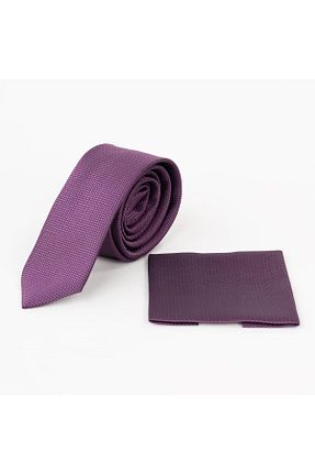 کراوات بنفش مردانه پارچه ای AKÇAYLAR - کد 56596814