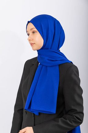 شال سرمه ای زنانه کرپ hijabchi - کد 796661085