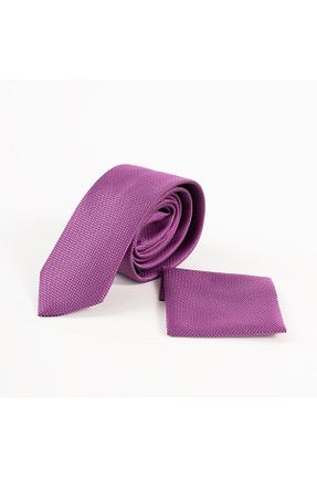 کراوات بنفش مردانه پارچه ای AKÇAYLAR - کد 63117163