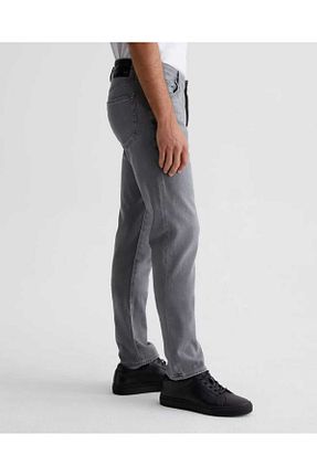 شلوار جین سایز بزرگ طوسی مردانه Straight Ünal Giyim - کد 793287148